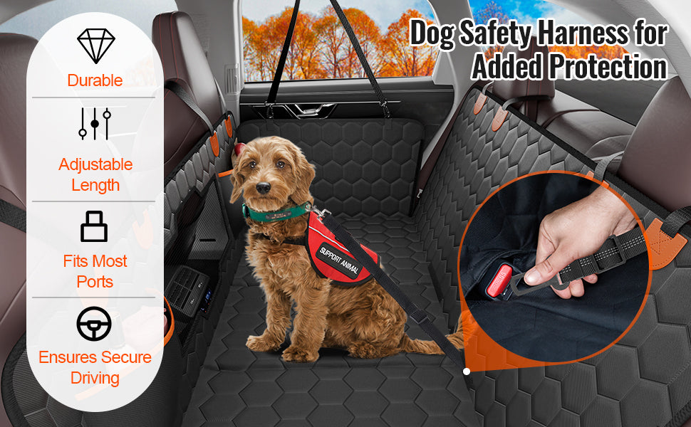 Dog Car Seat Cover & Back Seat Extender