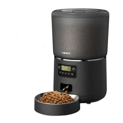 NPET 4L Smart Feeder with Stainless Steel Bowl