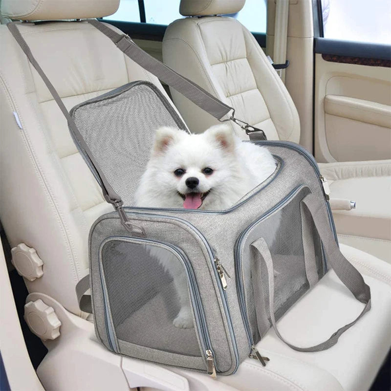 Portable Pet Travel Carrier – Soft‑Sided & Airline Approved