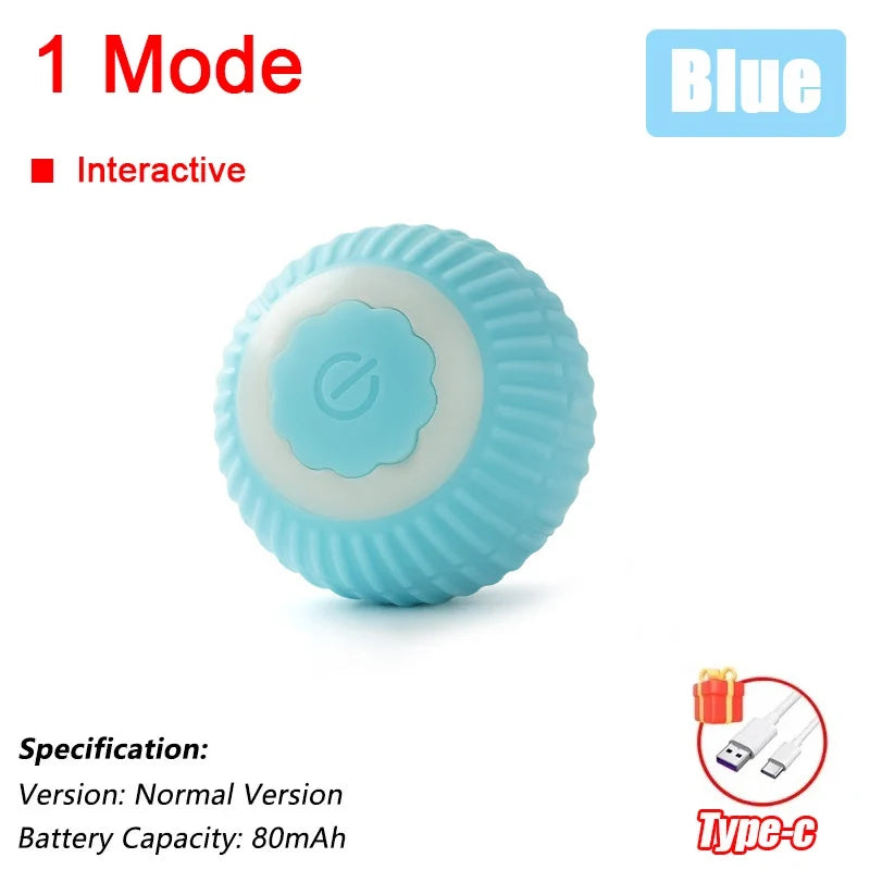 Smart Motion Cat Ball with Faux Tail