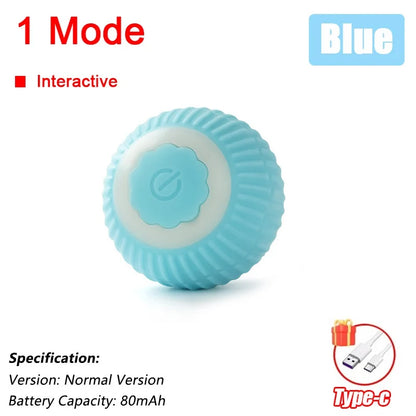 Smart Motion Cat Ball with Faux Tail