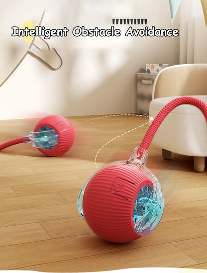 Smart Motion Cat Ball with Faux Tail