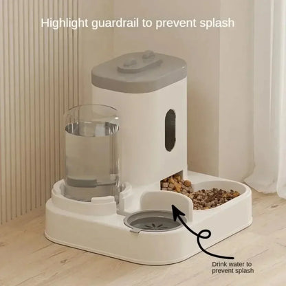 Automatic Pet Feeder & Water Fountain (Large Capacity)
