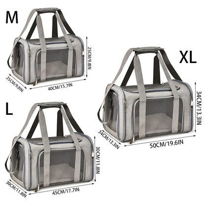 Portable Pet Travel Carrier – Soft‑Sided & Airline Approved