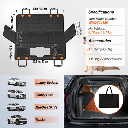 Dog Car Seat Cover & Back Seat Extender