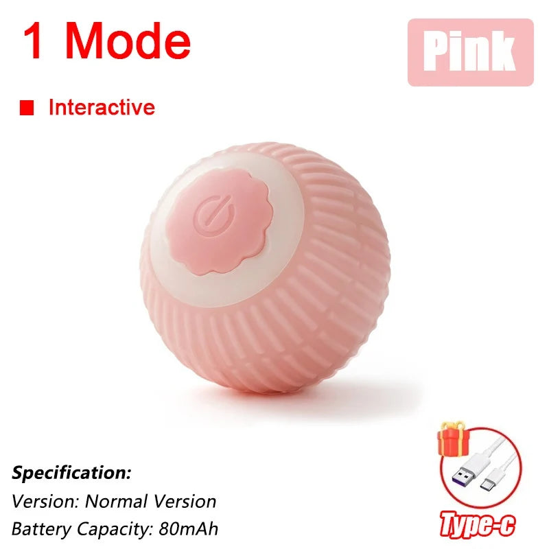 Smart Motion Cat Ball with Faux Tail