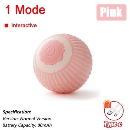 Smart Motion Cat Ball with Faux Tail