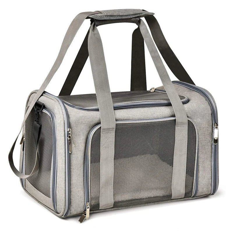 Portable Pet Travel Carrier – Soft‑Sided & Airline Approved