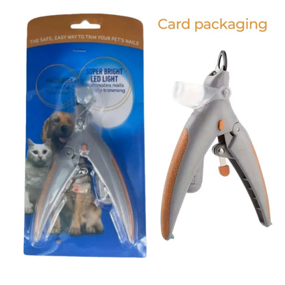 LED Pet Nail Clippers for Cats & Dogs