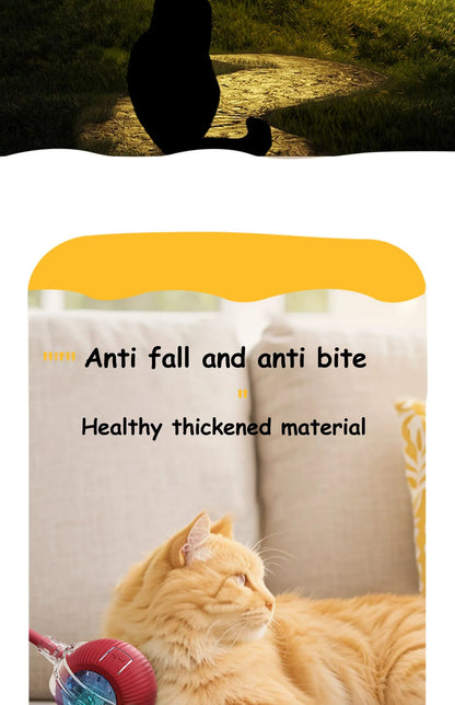 Smart Motion Cat Ball with Faux Tail
