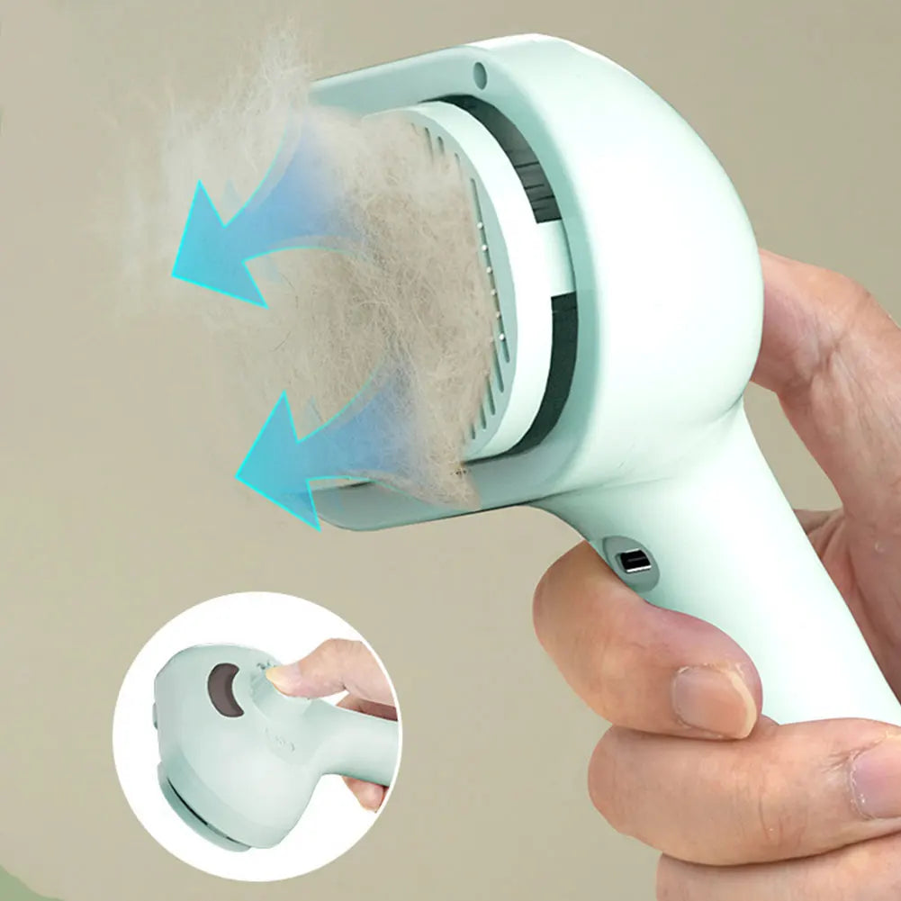 Pet Hair Steam Brush for Cats & Dogs