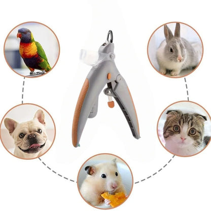 LED Pet Nail Clippers for Cats & Dogs