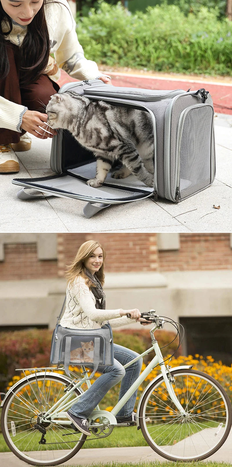 Portable Pet Travel Carrier – Soft‑Sided & Airline Approved