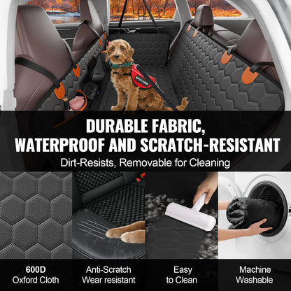 Dog Car Seat Cover & Back Seat Extender