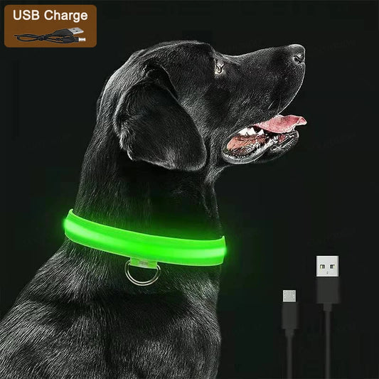 Rechargeable LED Pet Safety Collar